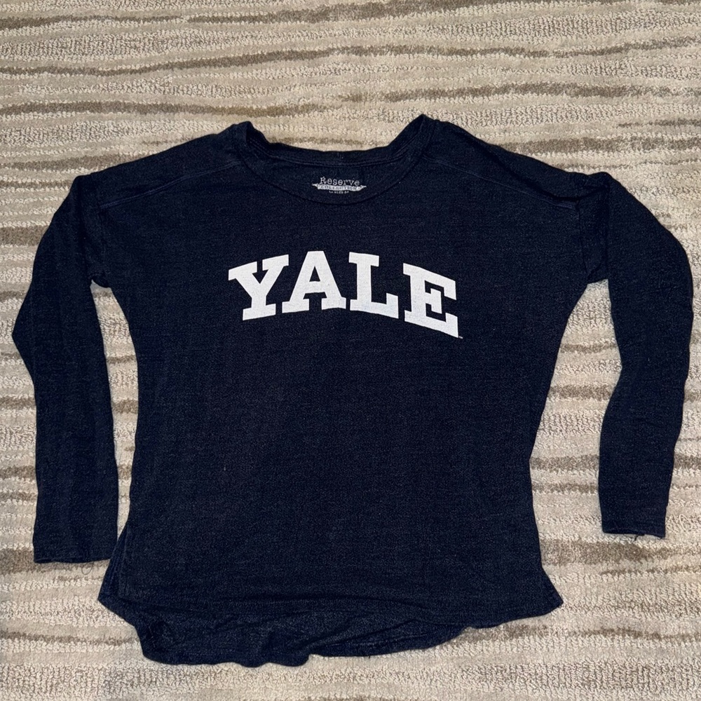 Navy Yale pullover